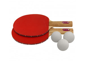 Mesa de Ping Pong Frontón Plus en Caja con Paleta y pelotas de ping pong