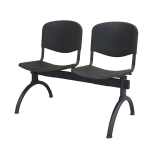 Banqueta ISO Luna 2 PP Negro Negro