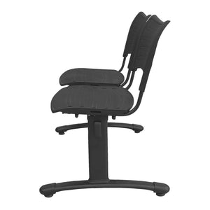 Banqueta ISO Smart split 2 PP Negro / Negro