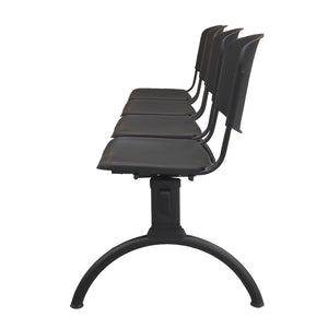 Banqueta ISO Luna 4 PP Negro Negro