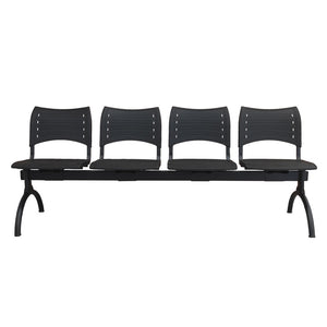 Banqueta ISO Smart Luna 4 PP Negro Negro