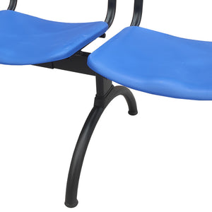 Banqueta ISO Luna 6 PP Negro Azul