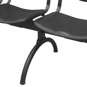 Banqueta ISO Luna 6 PP Negro Negro