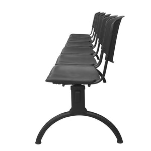 Banqueta ISO Luna 6 PP Negro Negro