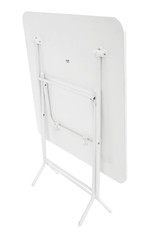 Mesa plegable 83x83 Blanca funcionalidad y estilo