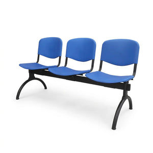 Banqueta ISO Luna 3 puestos Azul