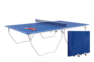 Mesa de Ping pong Profesional en caja con Paletas, pelotas de ping pong y Funda