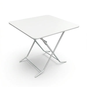 Mesa plegable 83x83 Blanca