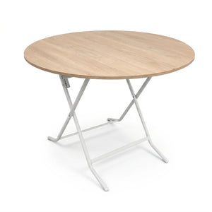 Mesa plegable redonda 1MT.Jerez