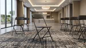 Pack 10 sillas plegables negro para evento