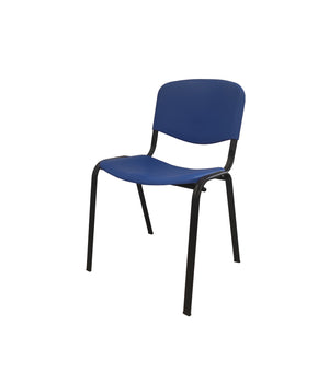 Silla ISO Negro/Azul resistencia y diseño