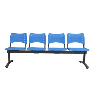 Banqueta ISO Smart Split 4 PP Negro Azul