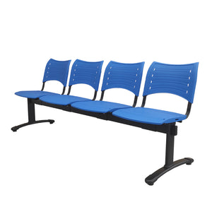 Banqueta ISO Smart Split 4 PP Negro Azul