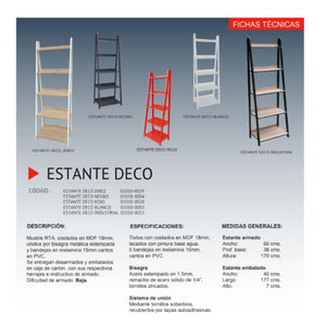 Estante Deco Provenza estilo moderno