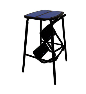 Piso escala Titán Negro / Azul