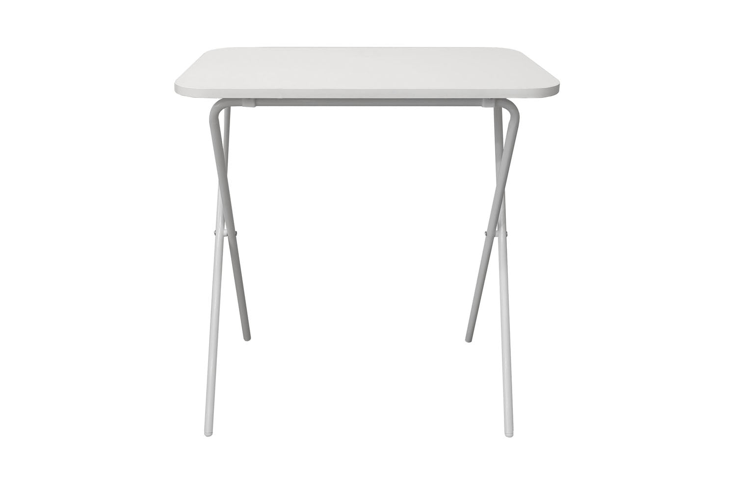 Mesa Auxiliar Blanca fácil almacenamiento