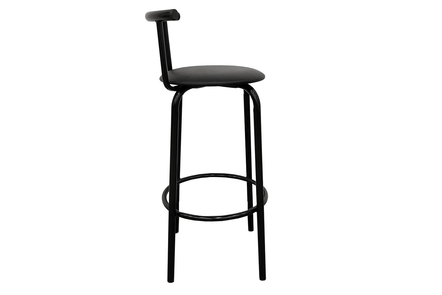 Taburete Negro comodidad y estilo