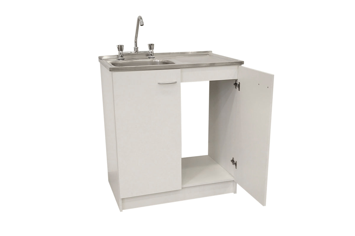 Kit Lavaplatos 80cm Blanco derecho