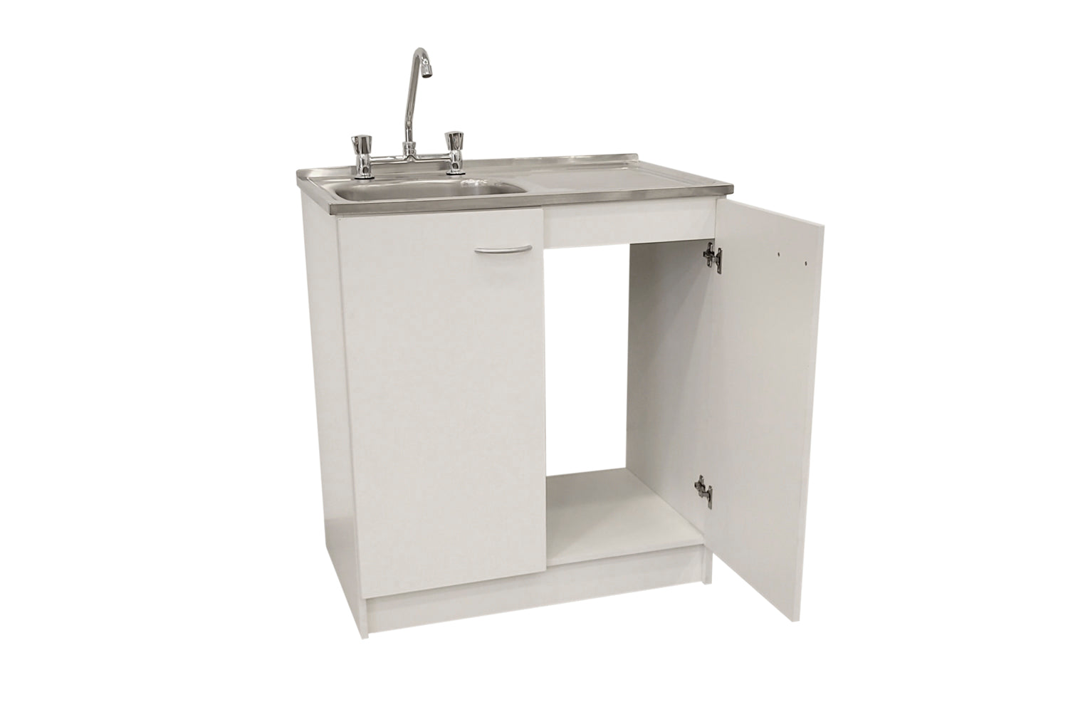 Kit Lavaplatos 80cm Blanco derecho