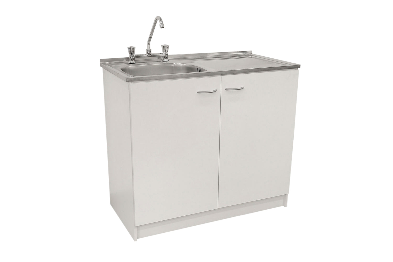 Kit Lavaplatos 100cm Blanco lado derecho