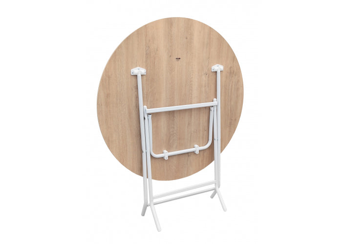 Mesa plegable redonda 1MT.Jerez