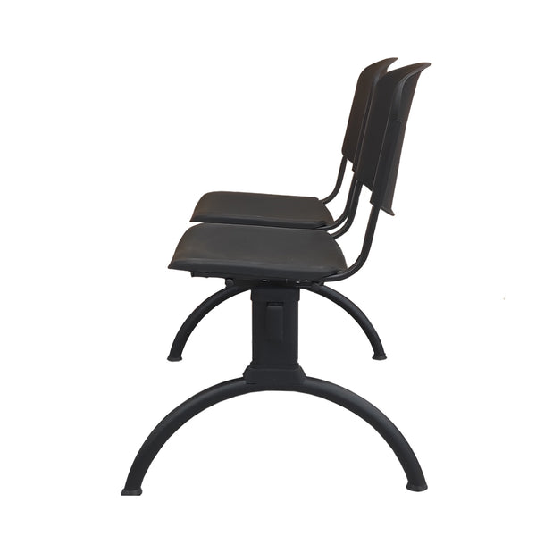 Banqueta ISO Luna 2 PP Negro Negro