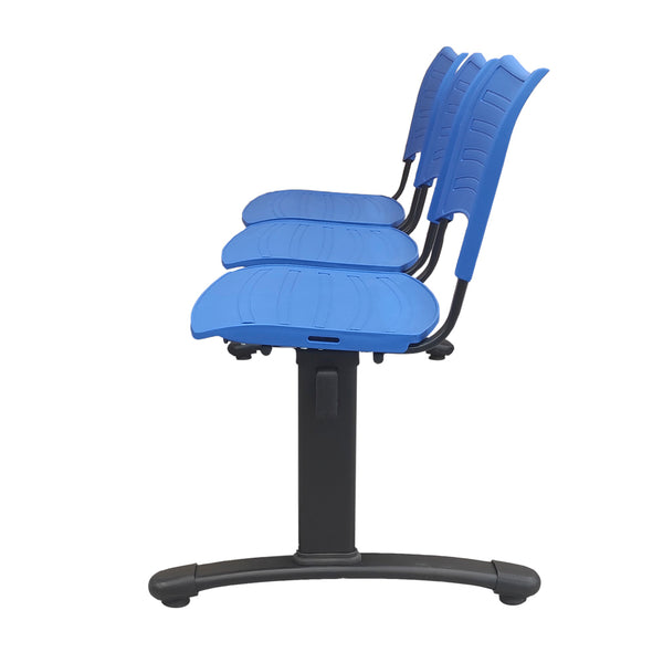 Banqueta ISO Smart Split 3 PP Negro Azul