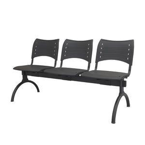 Banqueta ISO Smart Luna 3 PP Negro Negro