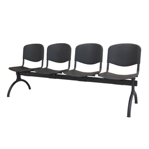 Banqueta ISO Luna 4 PP Negro Negro