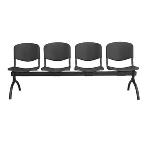 Banqueta ISO Luna 4 PP Negro Negro