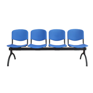 Banqueta ISO Luna 4 PP Negro Azul