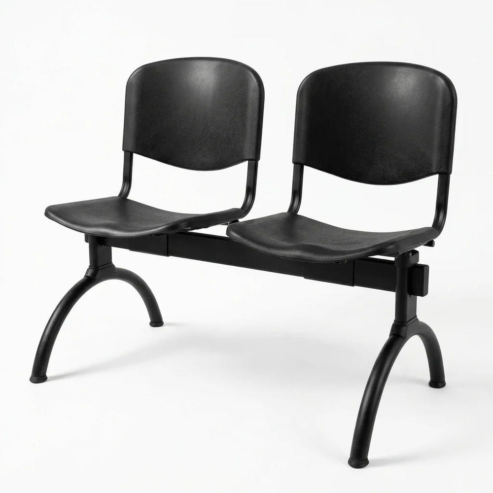 Banqueta ISO Luna 2 PP Negro Negro