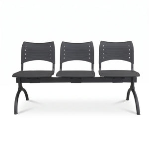 Banqueta ISO Smart Luna 3 PP Negro Negro