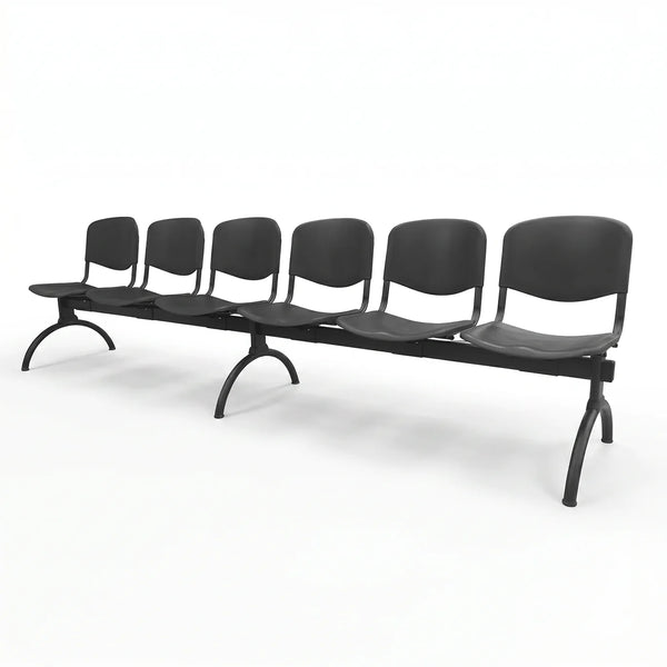 Banqueta ISO Luna 6 PP Negro Negro