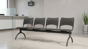 Banqueta ISO Smart Luna 4 PP Negro Negro