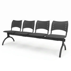 Banqueta ISO Smart Luna 4 PP Negro Negro