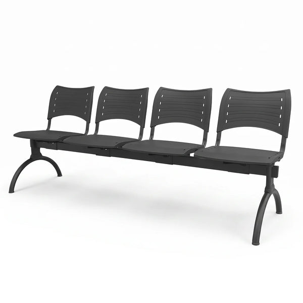 Banqueta ISO Smart Luna 4 PP Negro Negro