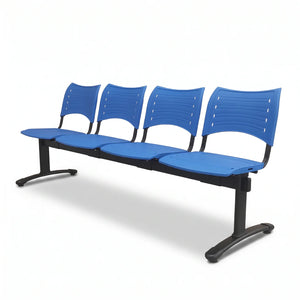 Banqueta ISO Smart Split 4 PP Negro Azul