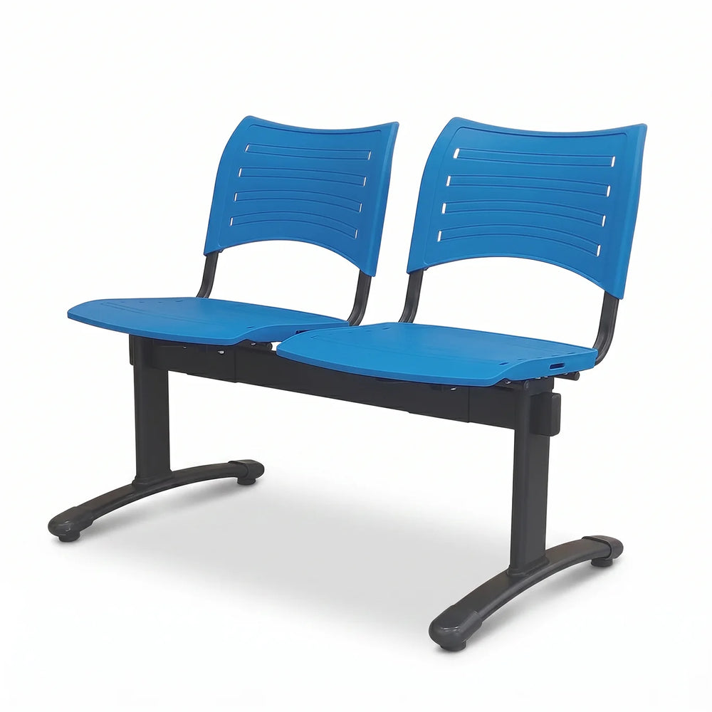 Banqueta ISO Smart split 2 PP Negro Azul