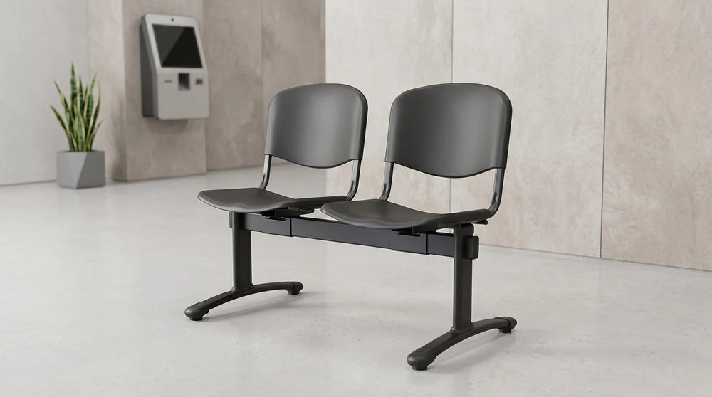 Banqueta ISO Split 2 PP Negro