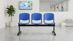 Banqueta ISO Splits 3 PP Negro Azul