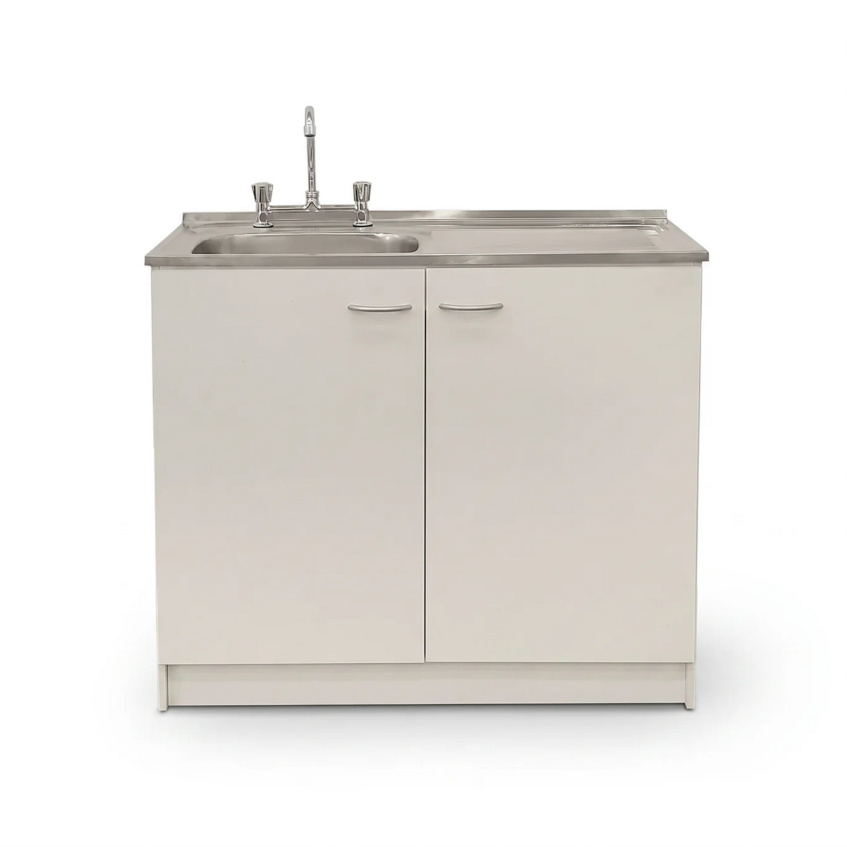 Kit Lavaplatos 100cm Blanco lado derecho