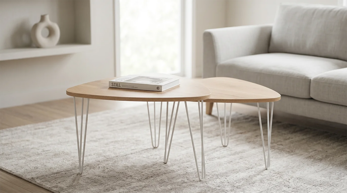 Mesa Nido vintage moderno