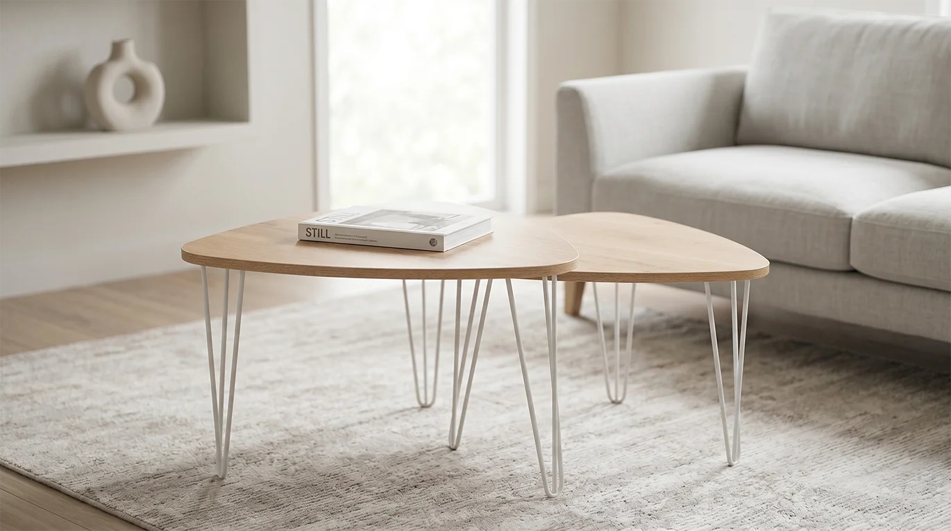 Mesa Nido vintage moderno