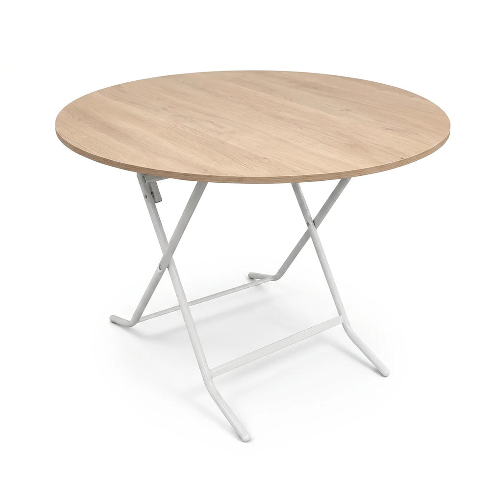 Mesa plegable redonda 1MT.Jerez