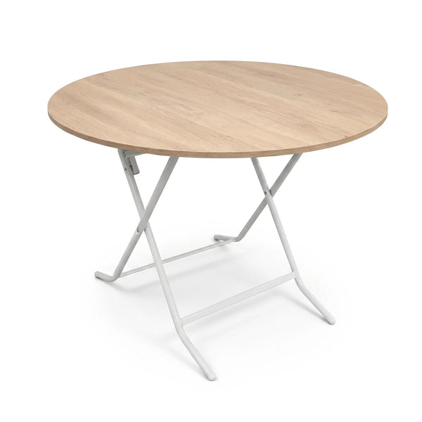 Mesa plegable redonda 1MT.Jerez