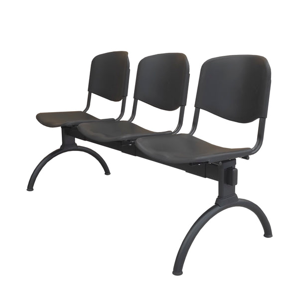 Banqueta ISO Luna 3 PP Negro Negro
