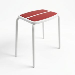Piso Titán Blanco-Rojo