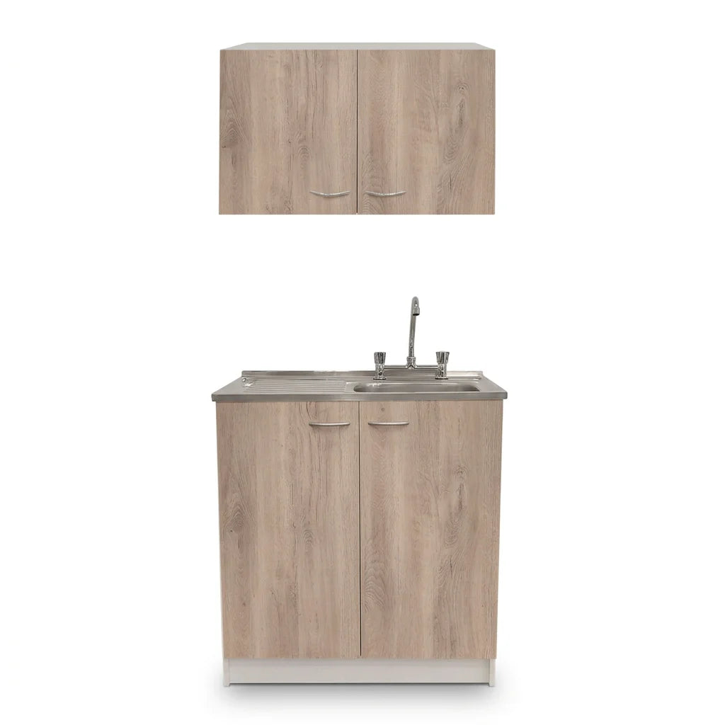 Set mueble de cocina Base Mural 80cm Izq.
