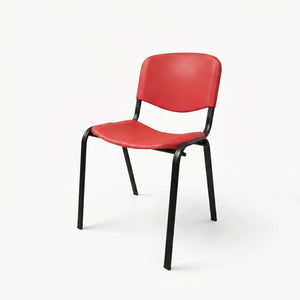 Silla ISO AGM Negra/Rojo Polipropileno